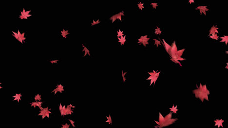 Herbstblätter-Fallen